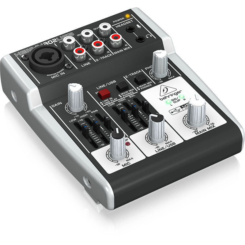 Bàn mixer Behringer Xenyx 302USB, 5 Kênh-1