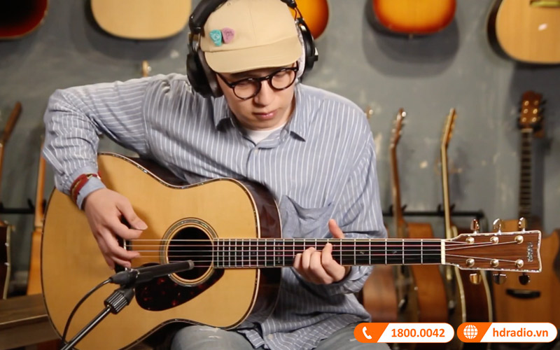 Đàn Guitar Yamaha LS56 Custom ARE, acoustic guitar-10