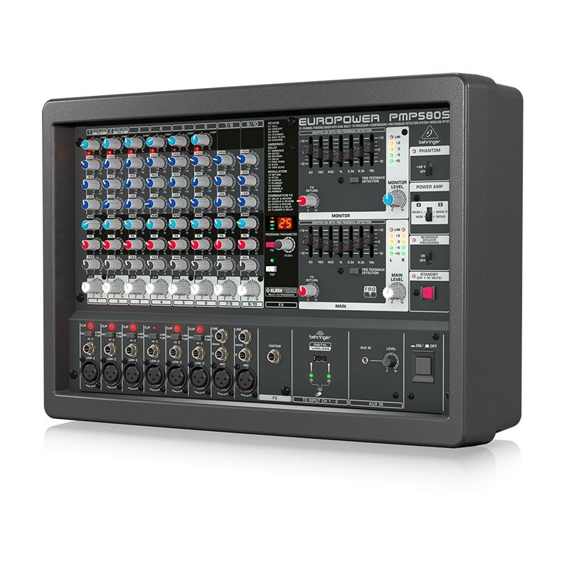 Bàn mixer Behringer PMP580S, 10 kênh, 2 x 250W-2