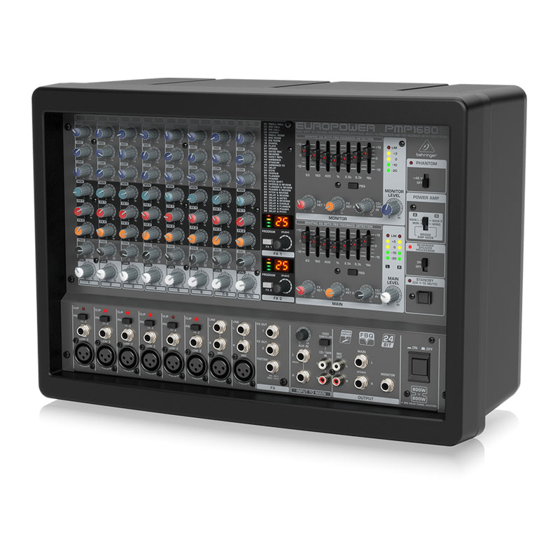 Bàn mixer Behringer PMP1680S, 10 Kênh, 2 x 800W (Bridge 1600W)-2