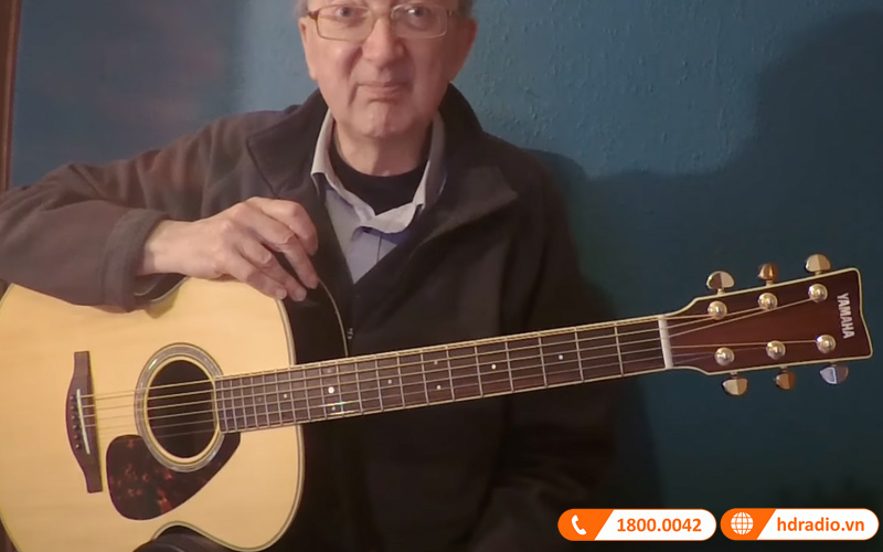 Đàn Guitar Yamaha LJ6 ARE, electric-acoustic guitar-12