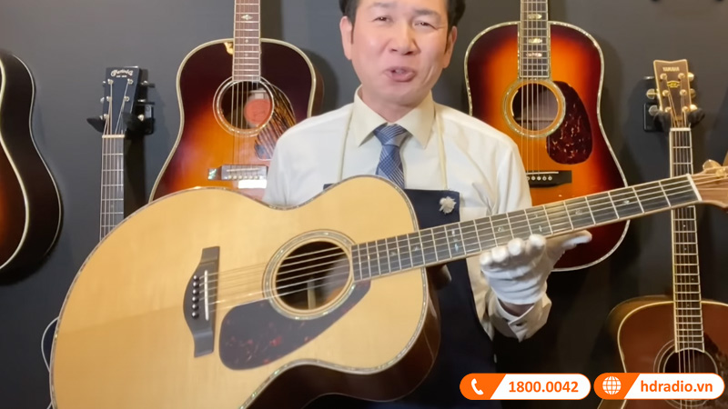 Đàn Guitar Yamaha LJ56 Custom ARE, acoustic guitar-13