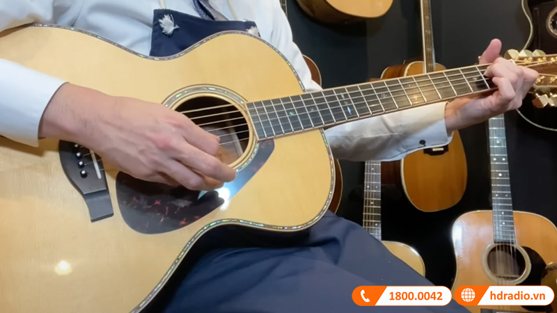 Đàn Guitar Yamaha LJ56 Custom ARE, acoustic guitar-15