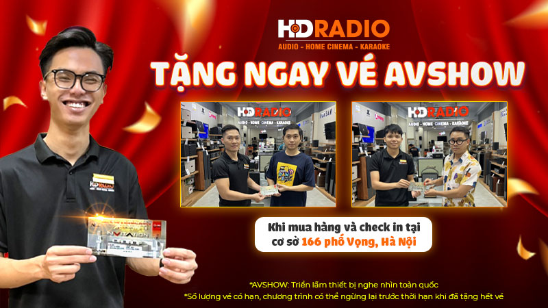 HDRadio Tặng miễn phí vé tham dự triển lãm thiết bị nghe nhìn Hà Nội HDRadio Tặng miễn phí vé tham dự triển lãm thiết bị nghe nhìn Hà Nội