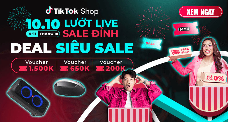Săn Sale 10/10 <br> Livestream TikTok