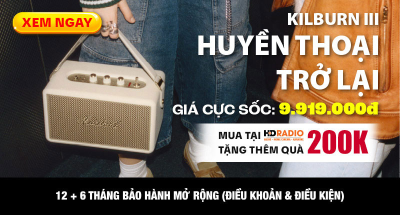 Ưu Đãi Mở Bán <br> Marshall Kilburn 3