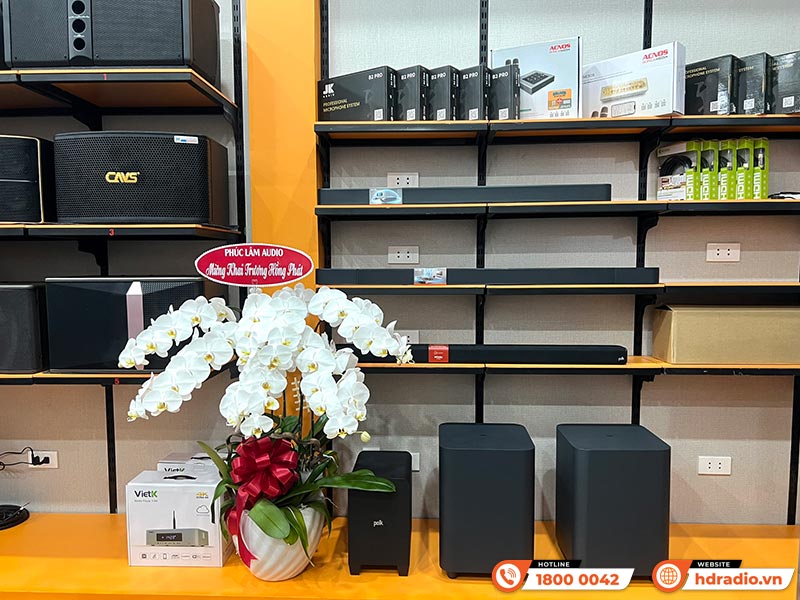 Ảnh không gian showroom HDRadio Bình Tân