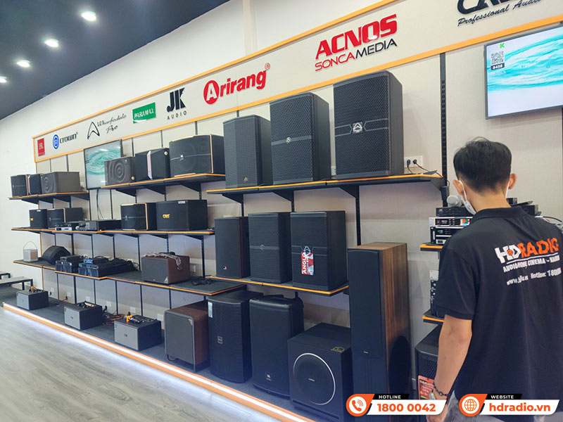 Ảnh không gian showroom HDRadio Quận 12
