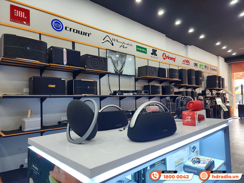 Ảnh không gian showroom HDRadio Quận 12