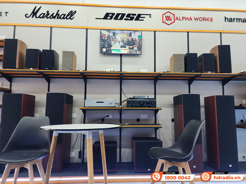 Ảnh không gian showroom HDRadio Quận 12