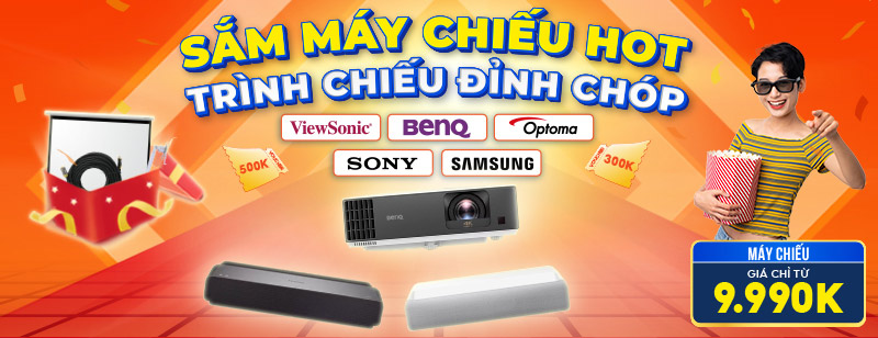 máy chiếu chính hãng giảm sốc