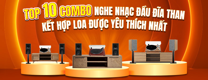 Com nghe nhạc từ Đầu đĩa than hay