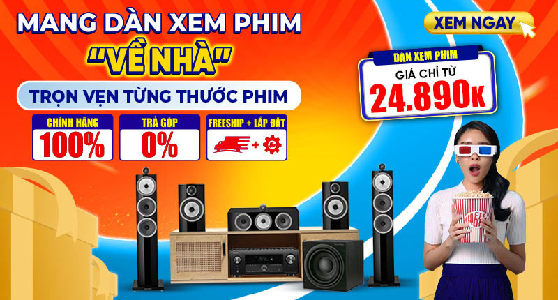 Dàn Xem Phim <br> Giá Giảm 33%