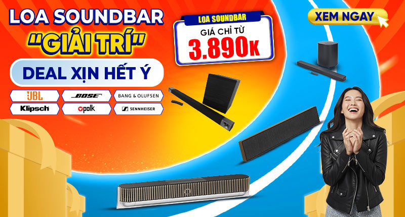 Loa Soundbar <br> Giá Giảm Tới 31%