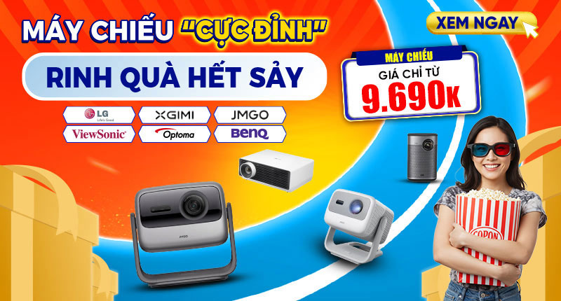 Máy Chiếu <br> Giá Giảm Tới 42%