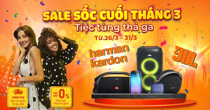 sale loa jbl cuoi thang 3 tai hdradio