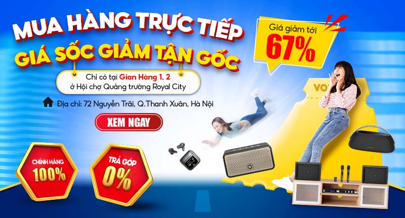 HDRadio x Phúc Giang PGI - Săn Giá Cực Sốc Tại Hội Chợ Khuyến Mại Tập Trung Hà Nội 2025