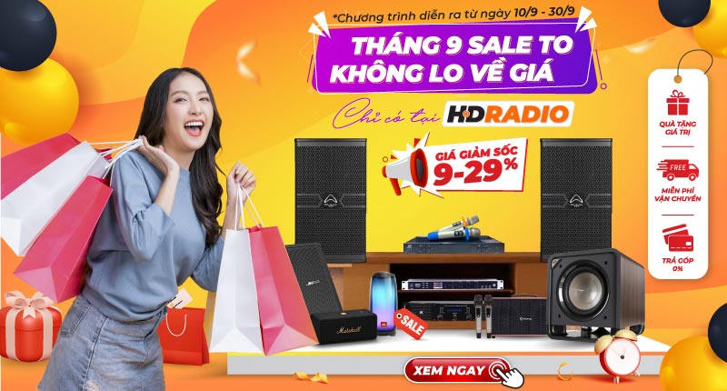 Siêu SALE Tháng 9 <br> Ưu đãi tràn ngập