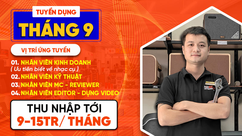 HDRadio Tuyển Dụng Tháng 9/2025