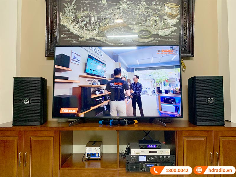 Lắp dàn Karaoke Cao Cấp trị giá gần 69 triệu đồng cho anh Tâm ở Cầu Giấy, Hà Nội