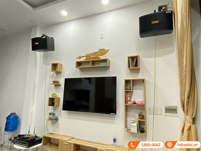 Lắp dàn Karaoke Gia Đình GD06 trị giá gần 16 triệu đồng cho anh Minh ở Thủ Đức, Hồ Chí Minh