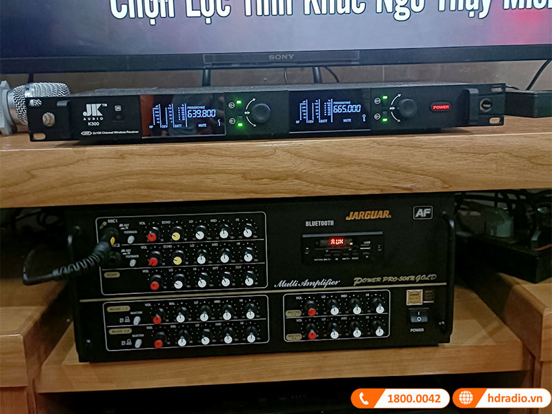 Lắp dàn Karaoke Gia Đình trị giá hơn 34 triệu đồng cho anh Dũng ở Yên Lãng, Hà Nội