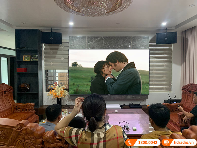 Lắp đặt hệ thống giải trí tổng hợp trị giá hơn 400 triệu đồng cho anh Huy ở Phổ Yên, Thái Nguyên