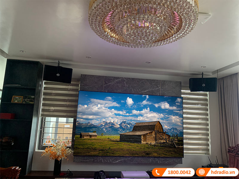 Lắp đặt hệ thống giải trí tổng hợp trị giá hơn 400 triệu đồng cho anh Huy ở Phổ Yên, Thái Nguyên 