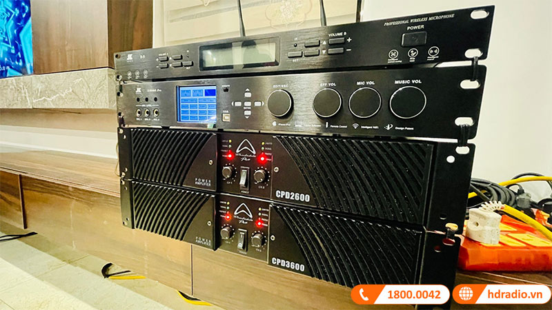 Lắp đặt hệ thống giải trí tổng hợp trị giá hơn 400 triệu đồng cho anh Huy ở Phổ Yên, Thái Nguyên