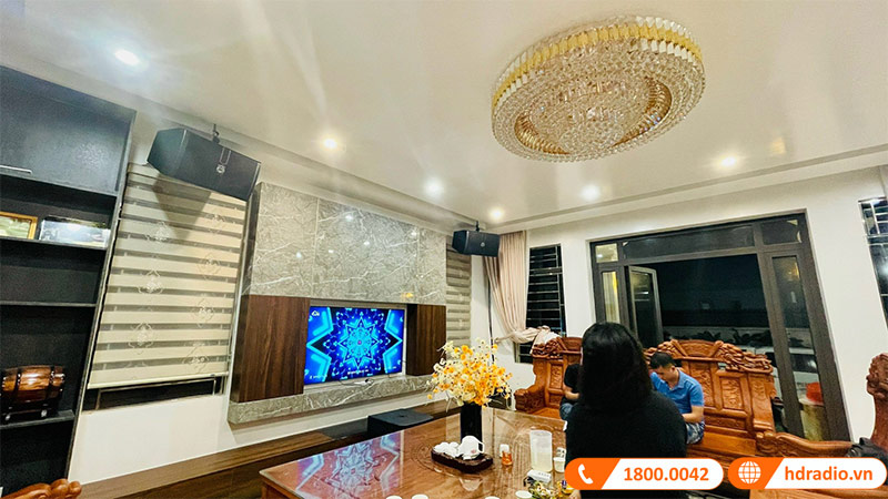 Lắp đặt hệ thống giải trí tổng hợp trị giá hơn 400 triệu đồng cho anh Huy ở Phổ Yên, Thái Nguyên