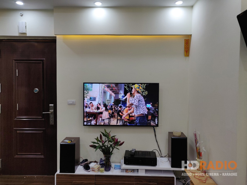 Lắp dàn nghe nhạc đặc biệt theo sở thích cho anh Đại ở Linh Đàm