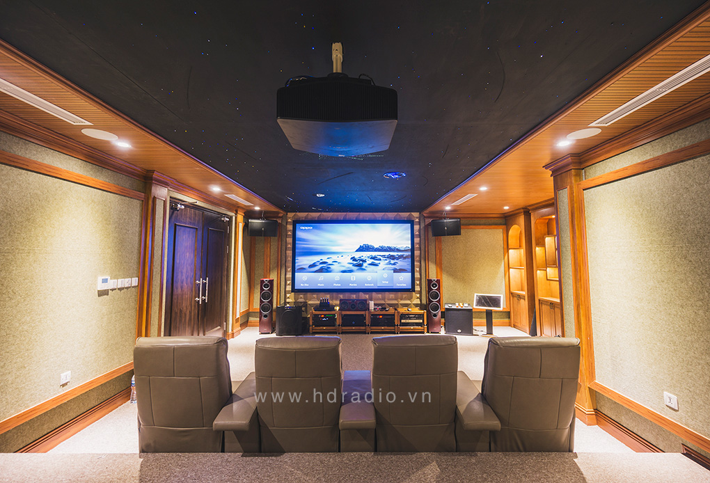 công trình phòng phim gia đình