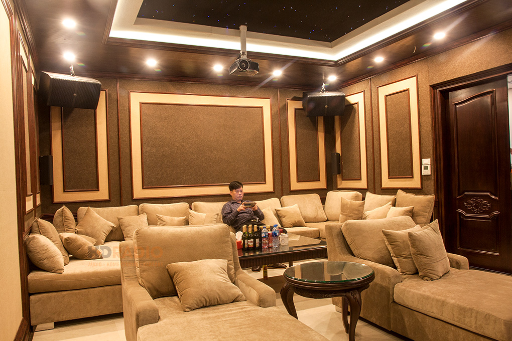 công trình phòng phim, phòng karaoke cao cấp