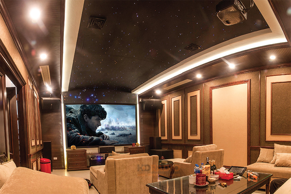 công trình phòng phim, phòng karaoke cao cấp