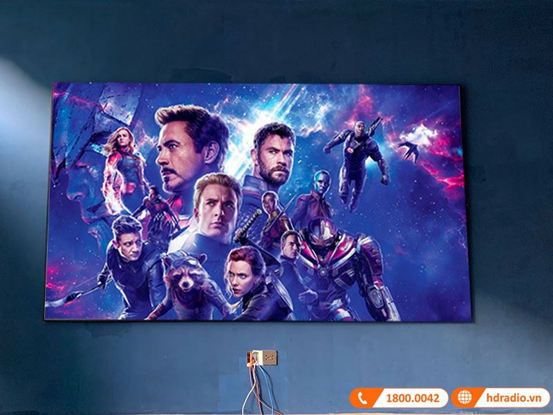 hoan thien he thong trinh chieu cho anh bang o gia lam, ha noi