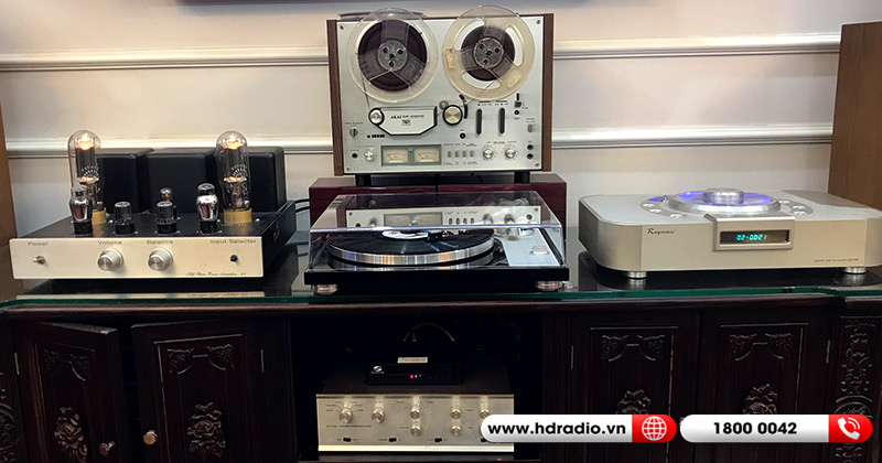 Hoàn thiện Dàn Nghe NHạc Hi-End của anh Chung ở Nguyễn Trãi (Đầu đĩa than TEAC TN4D)