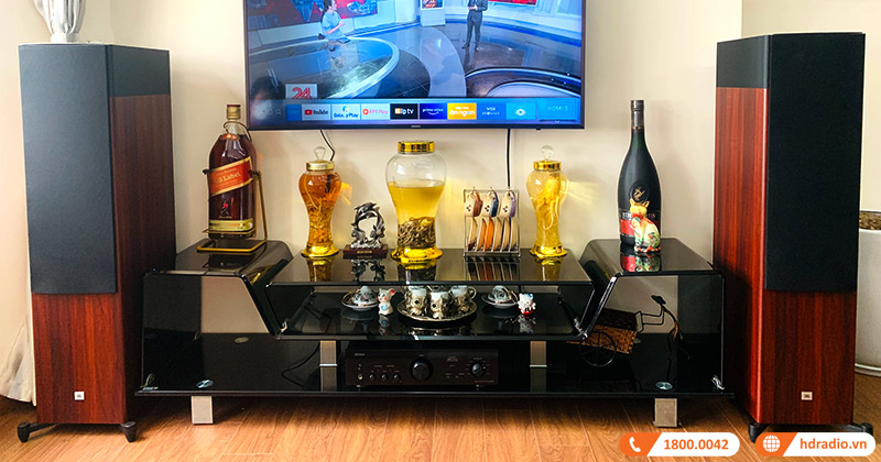 Lắp dàn nghe nhạc JBL HD20 cực hay cho anh Cường ở Cổ Nhuế, Hà Nội (JBL Stage A190 + Denon PMA800Ne)