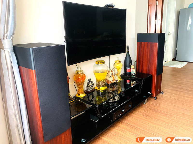 Lắp dàn nghe nhạc JBL HD20 cho anh Cường ở Cổ Nhuế, Hà Nội