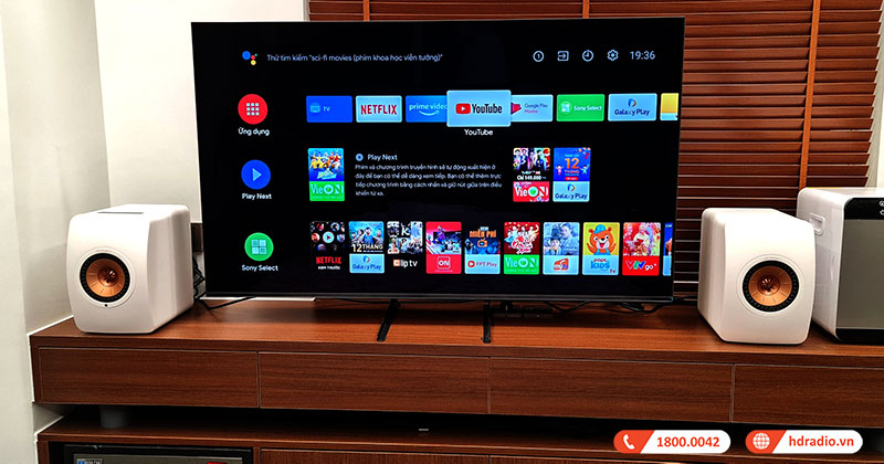 Lắp đặt cặp loa KEF LS50 Wireless II cực hay trị giá hơn 50 triệu cho anh Hoàng ở Quận 11