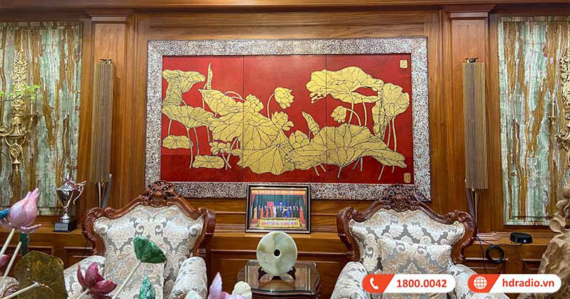 Lắp đặt Bộ dàn nghe nhạc cao cấp trị giá gần 400 triệu cho anh Hùng (B&O Beolab 18, TEAC WS-A70)