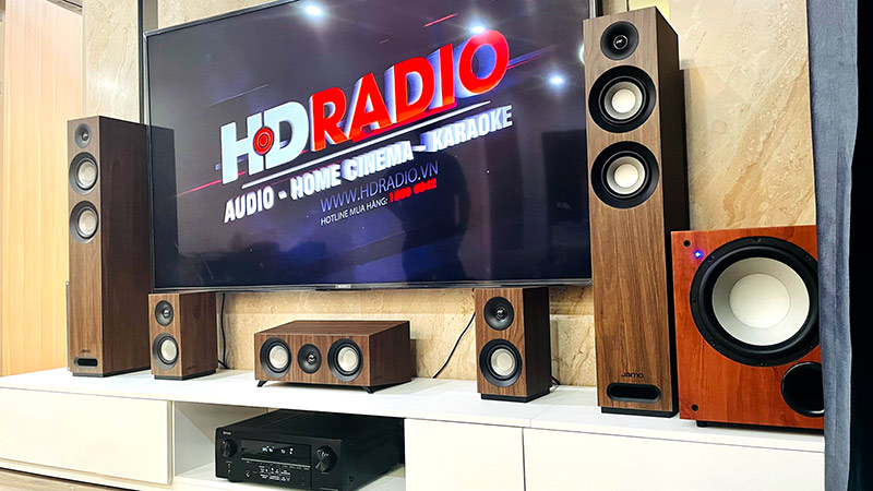 dàn âm thanh xem phim AT13 sử dụng sub jamo c910