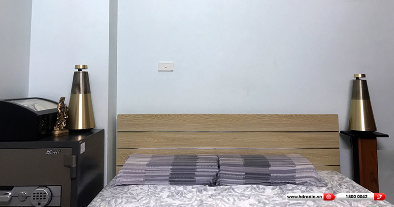 Lắp Cặp đôi loa B&O Beosound 2 cho anh Huy ở Cầu Giấy