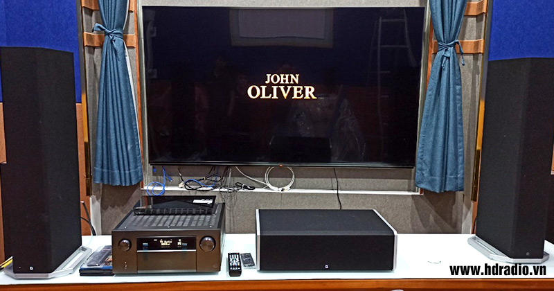 Lắp Dàn Xem Phim Cực Hay Cho Anh Quý ở Quận 11, TP. Hồ CHí MInh (Amply Denon AVC A110, Loa Definitive Technology SR9040, Loa center Definitive Technology CS9080, Loa Definitive Technology BP9040, Loa Definitive Technology BP9020, Loa âm trần Jamo 8.5 CS-T