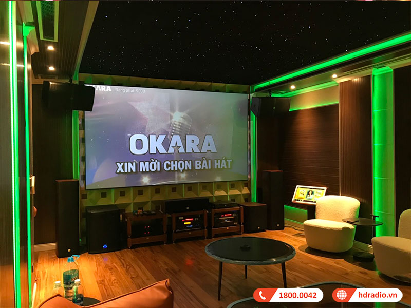 Lắp đặt phòng giải trí tổng hợp cho anh Thắng ở Long Biên, Hà Nội