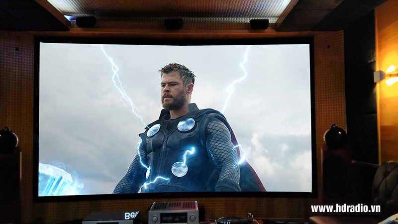 Lắp máy chiếu SONY VPL VW590ES đỉnh cao cho anh Thành ở Bình Tân