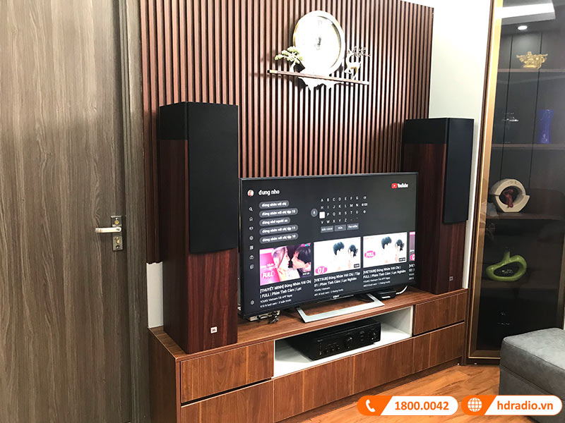 Lắp dàn nghe nhạc vàng đẳng cấp giá 29 triệu đồng cho anh Thủy ở Mễ Trì, Hà Nội