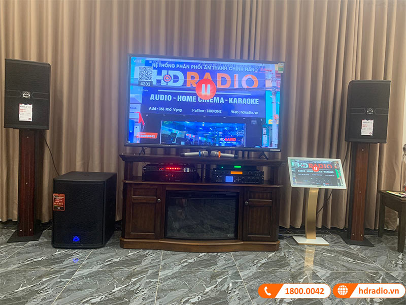 Lắp dàn Karaoke Cao Cấp trị giá hơn 144 triệu đồng cho anh Tuân ở quận Nam Từ Liêm, Hà Nội