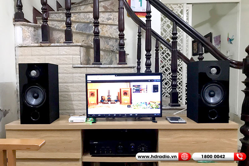 dan nghe nhac su dung Ampli Denon PMA-600NE 3