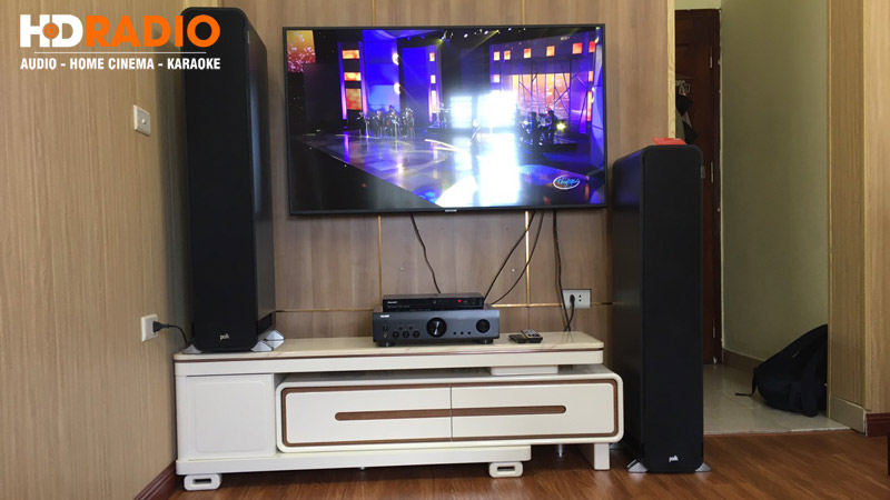 Lắp dàn nghe nhạc mini cực Hay giá SỐC chỉ 29 Triệu cho anh Nghĩa ở Vũ Hữu - Hà nội