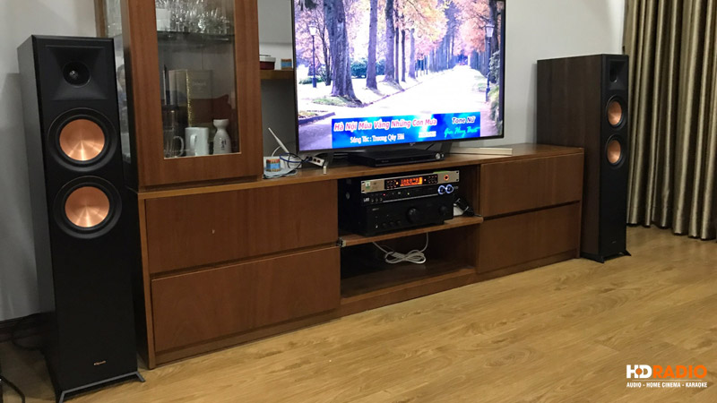 Lắp dàn nghe nhạc và hát Karaoke nhẹ giá 36 triệu cho anh Phương